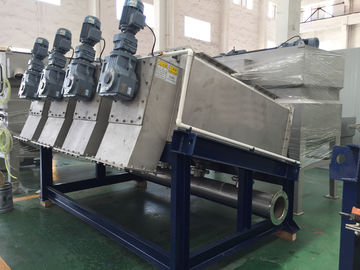 Small Noise Sludge Dewatering Machine For Industrial Wastewater Treatment In Food Industry